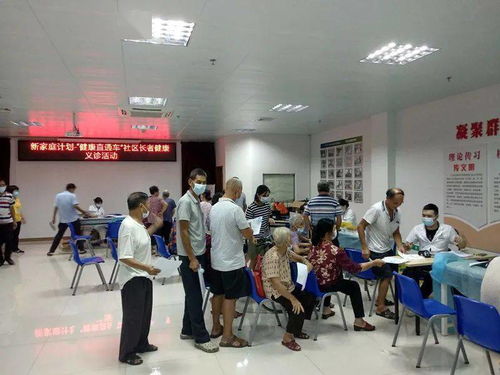 東城峽口 新家庭計(jì)劃 健康直通車 社區(qū)長者健康義診活動(dòng)